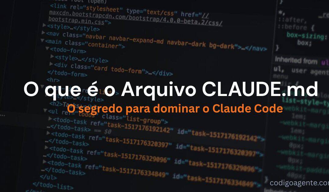O que é o Arquivo CLAUDE.md e Como Criar o Seu [Com Templates]